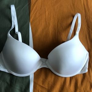 Calvin Klein white push up bra 34C